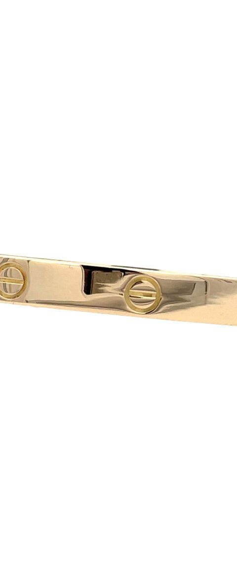 Vintage Cartier LOVE 18K Gold Bracelet